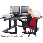 Winsted Digital Corner Workstation Editing Desk  E4525 (Red)