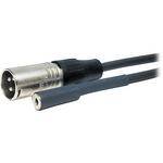 Comprehensive Mini Female to 3-Pin XLR Male Cable - 25'