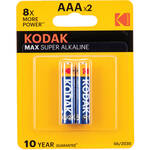 Kodak AAA 1.5v Alkaline Battery - 2 Pack