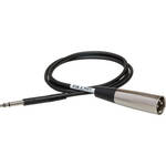 Hosa Technology Stereo 1/4" Male to XLR Male Cable - 10