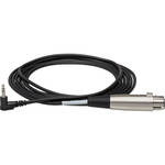 Hosa Technology Stereo Mini Angled Male to 3-Pin XLR Female Cable - 15'