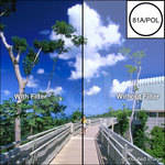 B+W 67mm Warm Circular Polarizer 81A Glass Filter