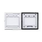 Gepe 22.84 x 34.26mm Pin Registered Anti-Newton Glass Slide Mount - 50 Mounts