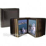Albums X Library Bound Embossed Photo/Wedding Album Cover - for Up To 18 Pages 5x7" (Black/Gold)