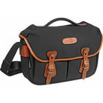 Billingham Hadley Pro Shoulder Bag (Black with Tan Leather Trim)
