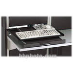 Winsted 88398 Rack Mount Swivel Keyboard Shelf (Black)