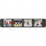 Marshall Electronics V-R44P Quad 4" LCD Monitor Unit Rack Mountable