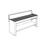 Arkay Economy Stainless Steel Photo Processing Sink(30x72x6")