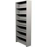 Winsted T2260 42" Wide Single Face Stationary Cabinet (Gray)