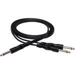 Hosa Technology Cabo Y de Fone (1/4) Macho para 2 Plugues Fone (1/4) Macho - 3 p�s (0,91m)