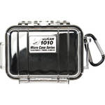 Pelican 1010 - Micro Case (Preto Transparente c/ Revestimento Colorido)