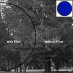 Kodak 3x3" (75mm) #47 Blue Wratten Gel Filter
