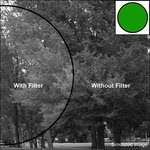 Kodak 4x4" (100mm) #61 Deep Green Wratten Gel Filter