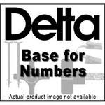 Delta 1 Base for Numbers, Gray - 30" (76.2cm)