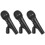 Behringer EXM-1800S - Microfone de M�o (Kit com 3 unidades)