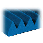 Auralex Studiofoam de 3 Polegadas (7,6cm) Wedge-24 (Azul) - Painel de Absor��o Ac�stica de 24 x 48 x 3 polegadas (61 x 121,9 x 7,6cm) - 8 Pe�as