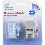 Carl KM-51 Blade Set (Perforated and Scoring) 