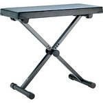 K&M 14076 Keyboard Bench (Black) (Extra Wide)