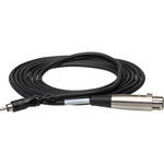 Hosa Technology XLR Female to RCA Male Audio Interconnect Cable - 2'
