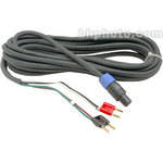 Hosa Technology Speakon to 2x Banana Premium Speaker Cable (14 Gauge, 20') 