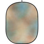 Botero #001 Collapsible Background (5x7') (Turquoise Blue, Green)