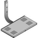 Advance WMLS-25  Locking Wall Mount Shelf - For 25 - 27"  (63.5 - 68.6cm) Diagonal TVs (Black)