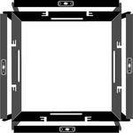 Lowel Barndoor Frame ONLY for DP Light
