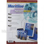 Merit Line Glossy Insert for DVD Case - 50 Sheets