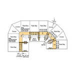 Winsted 21" Low Profile Center 45° Corner Filler