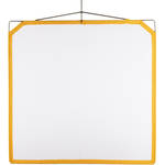 Matthews Solid Frame Scrim - 48x48" - White Artificial Silk
