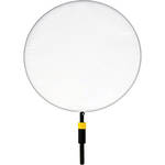 Matthews Dot - 3" - White Artificial Silk