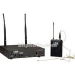 Anchor Audio UHF-6400 - Sistema de Microfone Sem Fio UHF Tipo Headset 