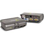 Iogear MiniView Extreme Multimedia 2-Port KVMP Switch with USB Cables
