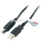 General Brand USB 2.0 A to B Cable - 10'