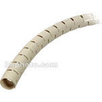 The Cable Organizer 1" Cable Cover and Protector, Gray - 8'