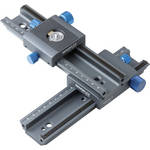 Novoflex CROSS-MC - Kit de Rack de Focagem Double Rail c/ Prato QR MiniConnect