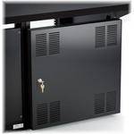 Winsted Lift-off Locking Solid Door (Black)