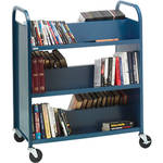 Bretford 6-Shelf Heavy-Duty Steel Booktruck (Topaz)