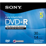 Sony (5 Discos) DVD-R de 1.4GB 
