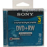 Sony (3)DVD+RW de 8,0cm para Camcorders