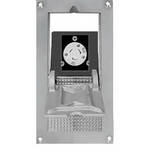 Altman Flush Floor Box 1- 20A Twist-Lock Receptacle