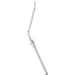 Audio-Technica U853AUPM Hanging Microphone with Plate Mount (White)