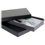 Archival Methods Print Lux Box - 11-1/8 x 14-1/8 x 1-1/8" - Black with Black Lining
