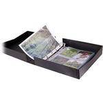 Archival Methods RingFolio Binder Box with 1.5" "D" Rings" - Black
