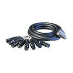 ALVA BO25MXLR8F6 D-SUB 25-Pin Analog Audio to (8) XLR Female (18 ft)