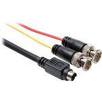 Hosa Technology S-Video to 2x BNC Male Video Cable - 6'