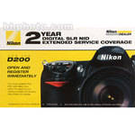 Nikon Cobertura de Servi�o Estendido de 2 Anos (ESC) (Apenas nos EUA)