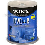 Sony 4.7GB DVD+R Recordable Disc (100)