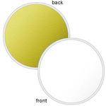 Photoflex LiteDisc Circular Reflector, White Opaque/Gold, 32" (81.3cm)
