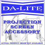 Da-Lite Series 200 Frame with Single Axis Drive for Lace and Grommet Screen